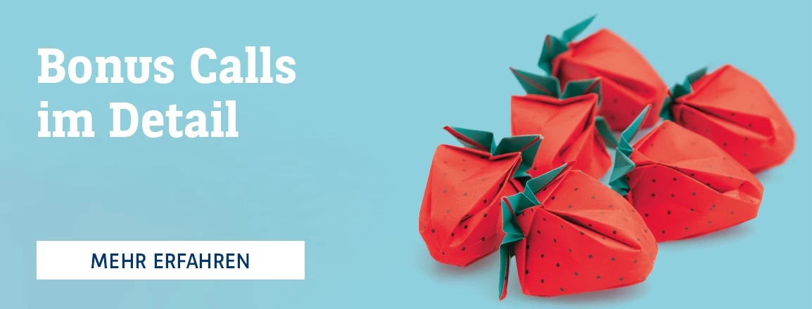 SwipeTeaserPage BonusCalls